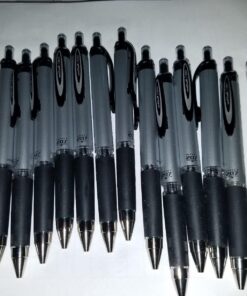Uniball Signo 207 Impact RT Retractable Gel Pen, 12 Black Pens, 1.0mm Bold Point Gel Pens| Office Supplies by Uni-ball like Ink Pens, Colored Pens, Fine Point, Smooth Writing Pens, Ballpoint Pens 23 818SOlemW L