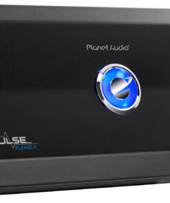 Planet Audio PL2400.4 4 Channel Car Amplifier - 2400 Watts, Full Range, Class A/B, 2/8 Ohm Stable, Mosfet Power Supply, Bridgeable 2400 Watt 4-Channel 8 818TA2VRRNL