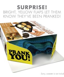 Alternative view of Prank Pack, Wake & Bake Prank Gift Box, Wrap Your Real Present in a Funny Authentic Prank-O Gag Present Box | Novelty Gifting Box for Pranksters
