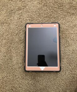 YINLAI iPad 6th Generation Cases,iPad 5th Generation Case,iPad 9.7 Case,Glitter Women Hybrid Shockproof Drop Protection Cover with Kickstand iPad 9.7 inch iPad Air2 A1893/A1954/A1822/A1823,Rose Gold Rose Gold 50 818X bczFNL