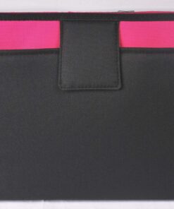 Alternative view of Filexec Soft Touch Padded Canvas Window Expanding File, 13 Pockets, Hot Pink (46222-3), Letter, 1 Pack