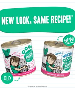 Best Feline Friend (B.F.F.) Grain-Free Cat Food by Weruva, Tuna & Pumpkin Valentine, 10-Ounce Can (Pack of 12) 10.00 Ounce (Pack of 12) 12 818Z7tzExOL