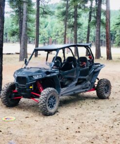 Chupacabra Offroad - Rear View/Side UTV Mirrors with SPOT Mirror - High Impact Right & Left Side Mirror Kit for 1.6" - 2" Roll Cage - RZR Can Am Yamaha Honda Arctic Cat 32 818aGlb5tYL