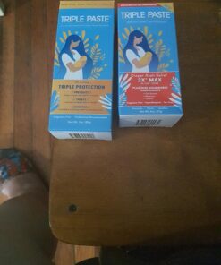 Triple Paste Diaper Rash Cream for Baby - 3 oz Tube - Zinc Oxide Ointment Treats, Soothes and Prevents Diaper Rash - Pediatrician-Recommended Hypoallergenic Formula with Soothing Botanicals 3 Ounce 11 818aXUASP4L