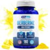 We Like Vitamins Berberine 1200mg Pure Max Strength - 180 Gluten-Free Vegetarian Capsules - 1200mg per Serving Berberine Supplement, 90 Servings of Berberine HCL1200mg 180 Count (Pack of 1)