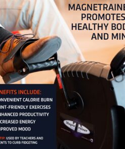 MagneTrainer-ER Mini Exercise Bike Arm and Leg Exerciser 38 818cx2w01L
