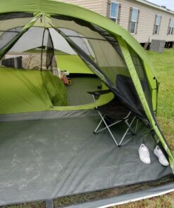 Coleman Evanston Screened Camping Tent, 6/8 Person Weatherproof Tent with Roomy Interior Includes Rainfly, Carry Bag, Easy Setup and Screened-In Porch 8-person Dome Tent 58 818dzo0KC1L