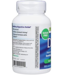 Enzymatic Therapy, DGL (Without Fructose), 100 Chewable Tablets. Pack of 1 10 818g8fMlJSL