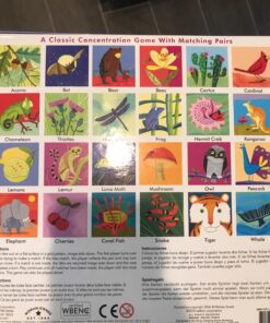 eeBoo: Life on Earth, Memory & Matching Game, Developmental and Educational, 24 Pairs to Match, Single or Multiplayer Function, for Ages 3 and up 39 818gJ5XzmiL
