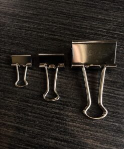 Officemate Silver Binder Clips, Assorted Sizes, 30/Tub (31021) 30 818gOZ7DPYL