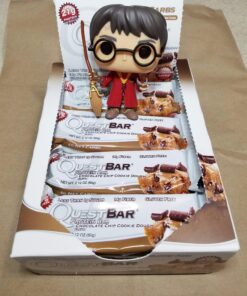 Quest Nutrition Chocolate Chip Cookie Dough Protein Bars, High Protein, Low Carb, Gluten Free, Keto Friendly, 12 Count 29 818ggwmdsvL