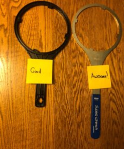 Superb Wrench SPBW-2 Heavy Duty Metal Water Filter Wrench (6.25 inch Inside Diameter) 14 818hyor45WL