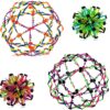 4E's Novelty Expandable Breathing Ball Sphere (4 Pack) Toy for Kids Stress Reliever Fidget Toys Colors May Vary for Yoga Anxiety Relaxation Expands from 5.6" to 12" 15 818iGCJNFL