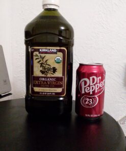 Kirkland Signature Organic Extra Virgin Olive Oil 2L (2QT 3.6 fl. oz) 3.6 Fl Oz (Pack of 1) 15 818ibnFy2ML