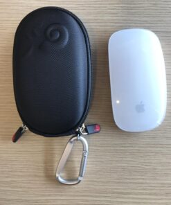 Hermitshell Hard Storage Carrying Case Bag Fits Apple Magic Mouse (I and II 2nd Gen) Black Nylon 27 818isN9fwVL