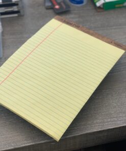 TOPS 8.5 x 11 Legal Pads, 12 Pack, The Legal Pad Brand, Wide Ruled, Yellow Paper, 50 Sheets Per Writing Pad, Made in the USA (7532) 27 818jKoQj5nL