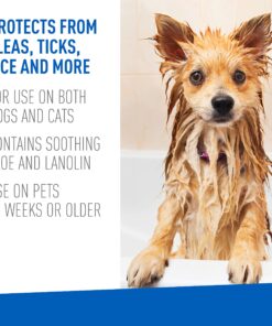 Adams Plus Pyrethrin Dip For Dogs and Cats | Kills and Repels Fleas, Ticks, Lice, Gnats, Mosquitoes and Flies | 4 Fl Oz 16 818jNx3SJtL