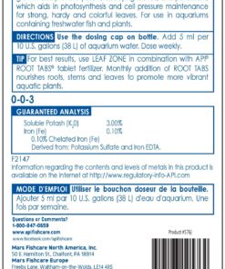 API LEAF ZONE Freshwater Aquarium Plant Fertilizer 18-Ounce Bottle White 16oz 26 818kAkDQtJL