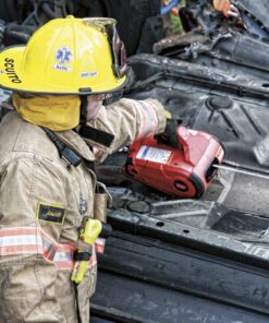 WARN 885030 PullzAll Cordless 24V DC Portable Electric Winch with Steel Cable and 1 Rechargeable Battery Pack: 1/2 Ton (1,000 lb) Lifting/Pulling Capacity, Red 10 818kgRVAvTL