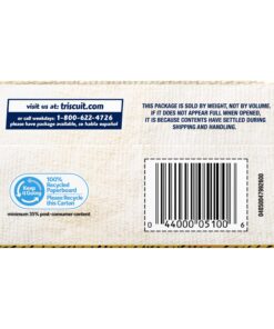 Triscuit Hint of Sea Salt Whole Grain Wheat Crackers, Vegan Crackers, 8.5 oz 42 818nXRPgFnL