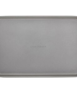 Farberware Bakeware Steel Nonstick Toaster Oven Pan Set, 4-Piece Baking Set, Gray Baking Sheet Set II 38 818o418sgzL