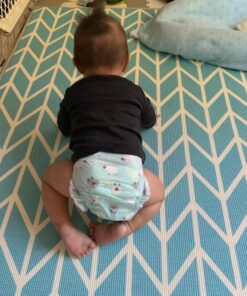 The Honest Company Clean Conscious Overnight Diapers | Plant-Based, Sustainable | Sleepy Sheep | Club Box, Size 4 (22-37 lbs), 54 Count Size 4 (54 Count) 24 818oI81YqQL