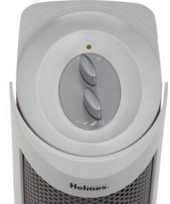 Alternative view of Holmes True HEPA Allergen Remover Mini Tower Air Purifier with Optional Ionizer | Small Space Air Purifier, White (HAP706-NU-1)