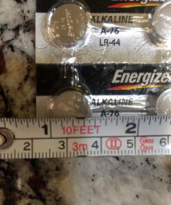 Energizer LR44 1.5V Button Cell Battery 20 Pack 20 Count (Pack of 1) 12 818ov9rtnRL