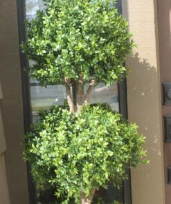 Silk Decor 1 4'TRI Ball Boxwood TOP.(P) GRTT Greenery, 48-in, Two Tone Green 26 818phjXn6vL