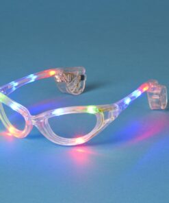 2-Pack of Flashing Panda LED Light-Up Flashing Party Raver Full-Frame Sunglasses Shades, Multi-Color 8 818pnvGXpSL
