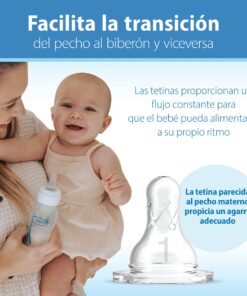 Dr. Brown's Natural Flow® Anti-Colic Options+™ Narrow Baby Bottles 8 oz/250 mL, with Level 1 Slow Flow Nipple, 4 Pack, 0m+ 8oz, Clear 4 Count (Pack of 1) 43 818qJgG2dwL