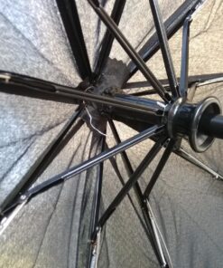 Repel Umbrella The Original Portable Travel Umbrella - Umbrellas for Rain Windproof, Strong Compact Umbrella for Wind and Rain, Perfect Car Umbrella, Golf Umbrella, Backpack, and On-the-Go 1-Black 43 818qOF3SDL