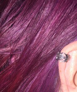 Carved Swirls Rhodium Plated Brass Non Piercing Ear Cuff & FREE ITEMS by PIERCE ME 37 818rV5wje6L