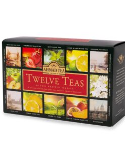 Ahmad Tea Variety Gift Box, 60 Foil Enveloped Teabags, Twelve Teas, 1 Count 22 818s23YhyRL