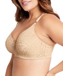 Alternative view of Bali Women's N Smooth Stretch Lace Underwire Bra Df3432 38DD Nude
