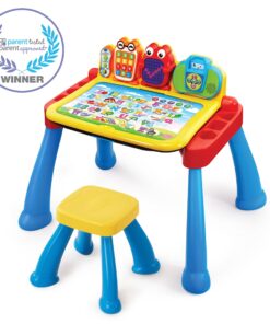 VTech Touch and Learn Activity Desk Deluxe (Frustration Free Packaging) Regular Frustration-Free Packaging 19 818sfE flBL