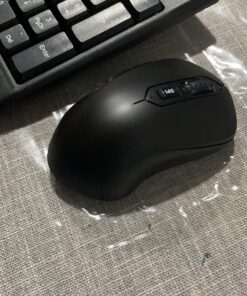 Wireless Keyboard and Mouse Combo, EDJO 2.4G Full-Sized Ergonomic Computer Keyboard with Wrist Rest and 3 Level DPI Adjustable Wireless Mouse for Windows, Mac OS Desktop/Laptop/PC black 31 818suwu28hL