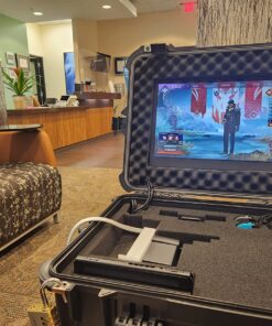 InnoView Portable Monitor for Laptop, 15.6 Inch FHD 1080P IPS Eye Care Screen with Stand 180° Adjustable, Dual Speaker Travel Monitor for Laptop PC MAC Phone PS5/4 Xbox Switch 26 818tIv82nxL