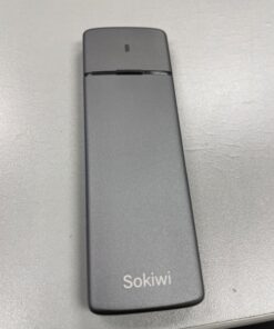 Sokiwi M.2 NVMe SATA SSD Enclosure Adapter Tool-Free, USB 3.2 Gen2 10Gbps External NVMe to USB PCI-E 6Gbps SATA M-Key/B+M Key, NVMe Reader Support UASP Trim for SSDs 2230/2242/2260/2280 SKUD0501-US 46 818tLcO XpL 1