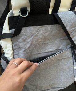 Diaper Bag Backpack Frank Mully Large Multifunction Travel Baby Bag for Mom Dad Cream White 24 818u20fKspL