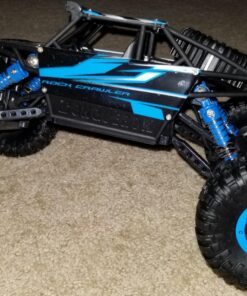 Click N' Play Remote Control Car 4WD Off Road Rock Crawler Vehicle 2.4 GHz, Blue 28 818uRY4pGXL
