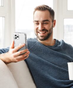 ORIbox Case Compatible with iPhone 13 Pro Max and 12 Pro Max, Heavy Duty Shockproof Anti-Fall Clear case Crystal Clear 22 818ueepWyPL