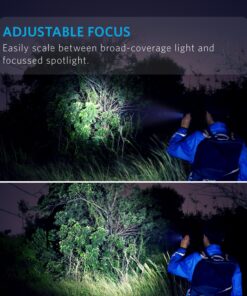 Anker Rechargeable Bolder LC90 LED Flashlight, Pocket-Sized Torch with Super Bright 900 Lumens CREE LED, IPX5 Water-Resistant, Zoomable, 5 Light Modes 30 818uiHW69vL