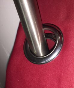 iDesign Forma Metal Tension, Adjustable Customizable Curtain Rod for Bathtub, Shower Stall, Closet, Doorway, 26-42", Brushed Stainless Steel 26-42" Set of 1 43 818whHVuujL 1