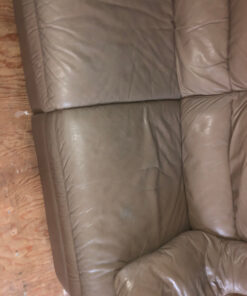 Furniture Clinic Leather Complete Restoration Kit | Includes Leather Recoloring Balm, Leather Cleaner, Protection Cream, Sponge & Cloth | Restores & Repairs (Beige) Complete Kit Beige 18 818xCwHORWL