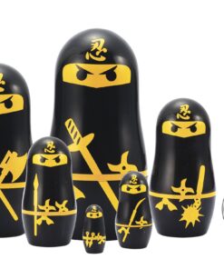 Alternative view of Matryoshka Madness Micro-Ninja Matryoshka