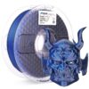 AMOLEN Silk PLA 3D Printer Filament, Dual Color Black Blue PLA 1.75mm, Shiny Color Change Filament 3D Printing PLA Filament for Most FDM 3D Printer, 1kg Spool(2.2lbs) 2 in 1 -Black Blue 36 818yyFq7pmL