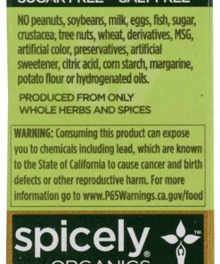 Alternative view of Spicely Organic Nutmeg Powder (0.40 OZ ecoBox) 0.4 Ounce (Pack of 1)