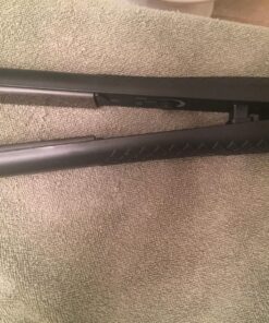 Herstyler Superstyler Onyx Ceramic Flat Iron, Ceramic Hair Straightener With Adjustable Temperature, Travel-friendly Dual Voltage Flat Iron Black 45 818zOFO86hL