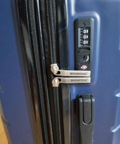 SHOWKOO Luggage Sets Expandable PC+ABS Durable Suitcase Double Wheels TSA Lock 3pcs Blue 20in24in28in 47 819 5imSR3L